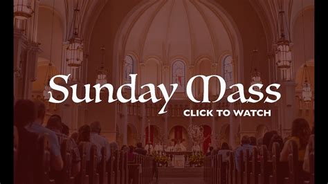 catholic sunday mass today   sunday  sunday