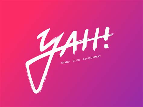 YAH! Logo by Nadine Mohr on Dribbble