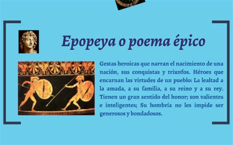 O Que É Poema Épico - Epopeya o poema épico by Laura Segundo B. on Prezi
