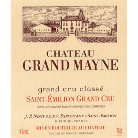 Chateau Grand Mayne 2000 | Wine.com