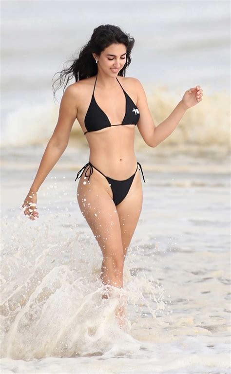 Nina Svet in a Black Bikini Does 138 Water Photoshoot on the Beach in