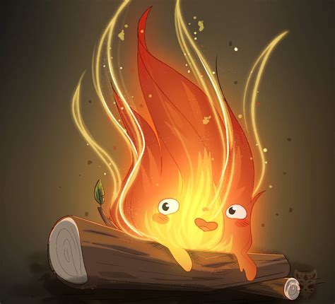 .:[Redraw] - Calcifer:. by LastAimin on DeviantArt