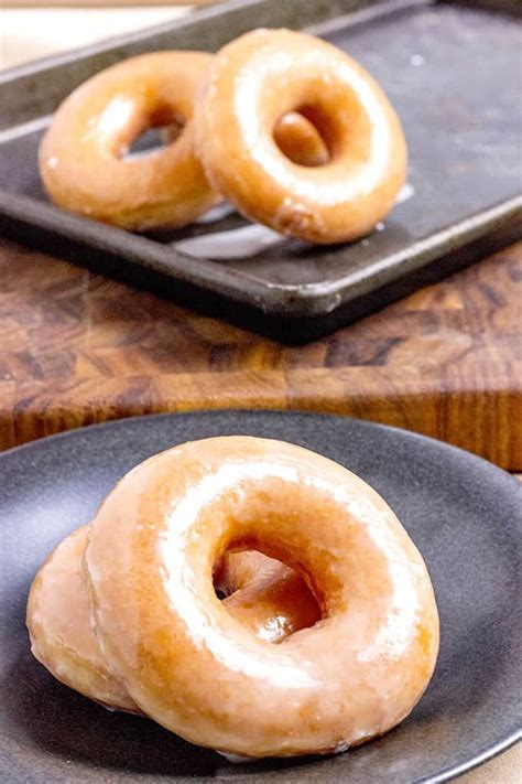 krispy kreme glazed doughnuts copycat donut recipes homemade