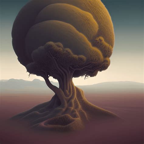 Mystical Landscape Painting · Creative Fabrica
