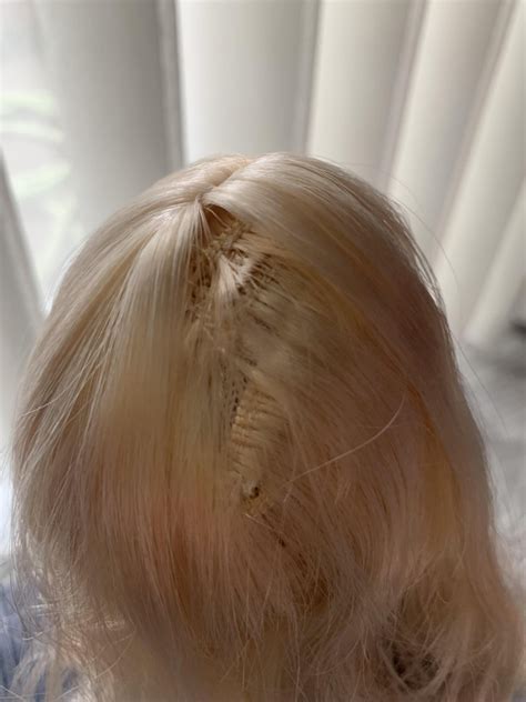 struggling  styling  bad wig rdolls