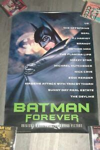 Batman Forever soundtrack poster U2 Seal Flaming Lips Nick Cave | eBay