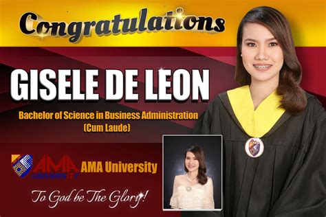 3x2 Sample Tarpaulin layout | Congratulations graduate, Tarpaulin
