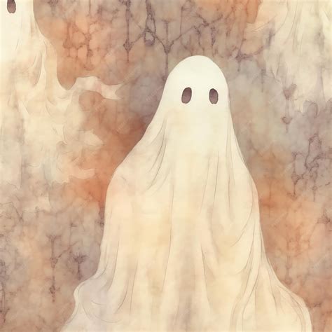 Premium AI Image | Ghosts old paper vintage digital paper