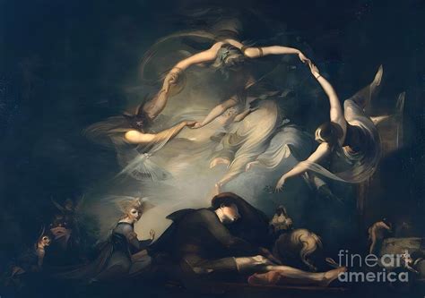 henry fuseli  shepherd  dream paradise lost painting  sapiens