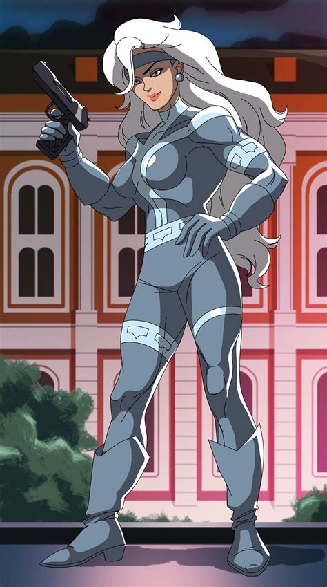spider man the animated series silver sable by stalnososkoviy on DeviantArt