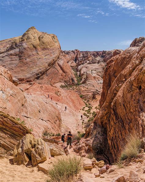 White Domes Trail Photograph by Mike Herdering