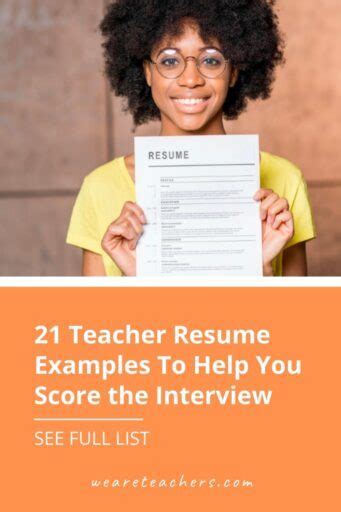 21 Teacher Resume Examples To Help You Score an Interview