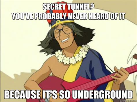 Secret tunnel? you've probably never heard of it because it's so underground - Hipster tunnel ...