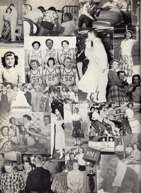 1956 Fowler High School Yearbook, Colorado Page 1