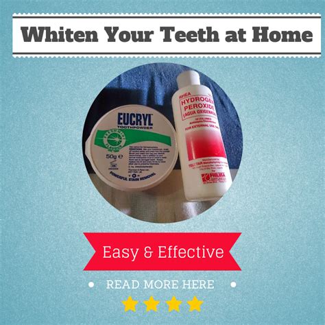 Whiten your Teeth at Home : Safe Easy Effective - KIKAYSIKAT