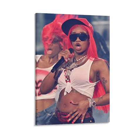 Poster Sexyy Red Art Hot And Spicy RAPPER Sexy Room Aesthetic Poster