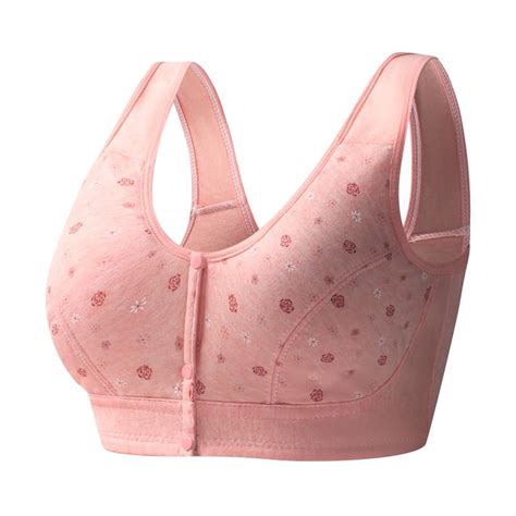 ryrjj daisy bras front snaps womens wire  front button closure