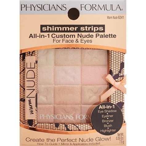 Physicians Formula Shimmer Strips Custom All-in-1 Nude Palette for Face
