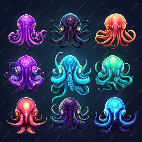 Premium AI Image | monster tentacles octopus ai generated background