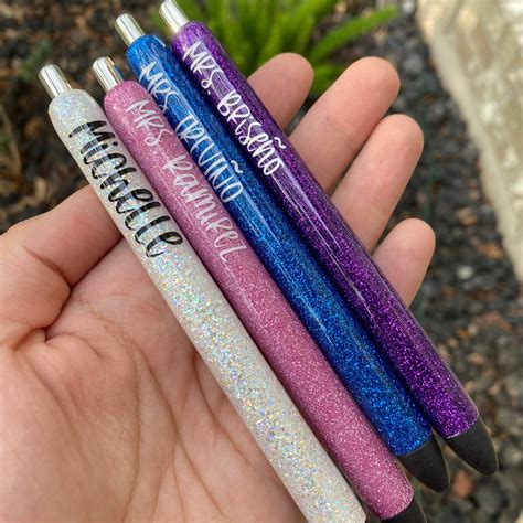 Glitter Pens Epoxy Pen Ink Joy Gel Pens - Etsy