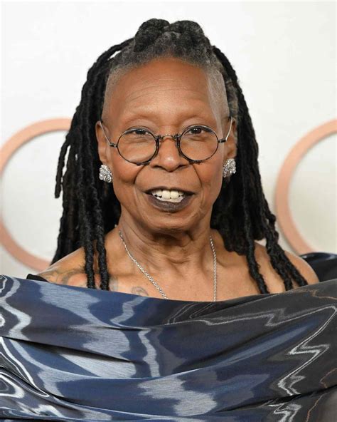 Whoopi Goldberg Tattoos Whoopi Goldberg Displays Shoulder Tattoo At