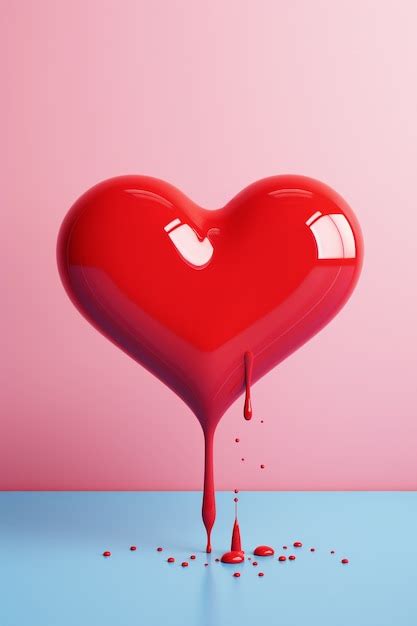 ai image beautiful heart shape