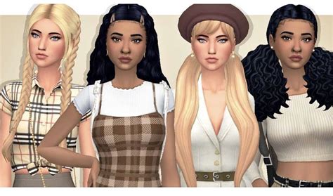 top  sims   custom content  clothes gamers decide