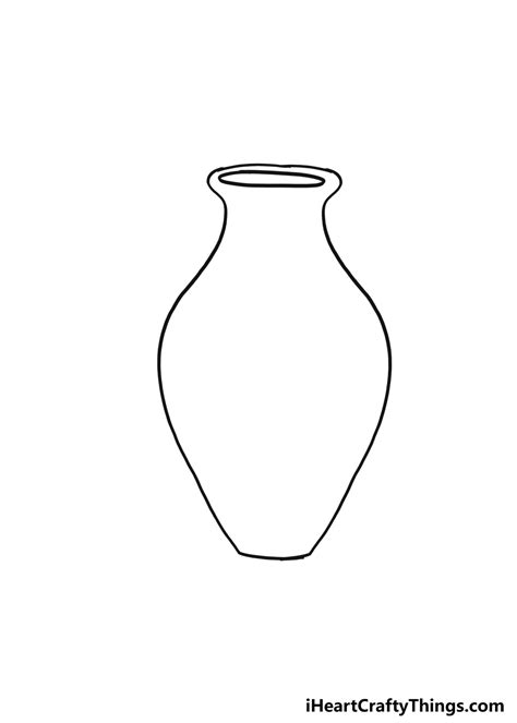 How To Draw A Easy Flower Vase | Best Flower Site