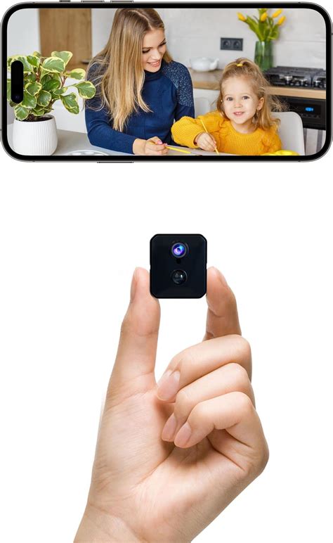 Amazon.com : javiscam Mini Camera, 4K HD Nanny Cam for Home with Longer