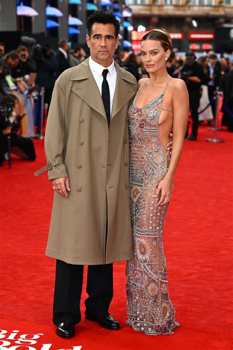 Margot Robbie Sheer Armani Privé Gown: London Premiere Style Breakdown