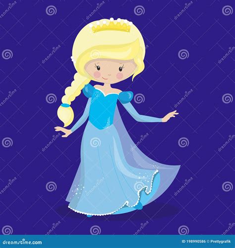 Princess Pigtail Blondie 06 Stock Vector - Illustration of pigtail