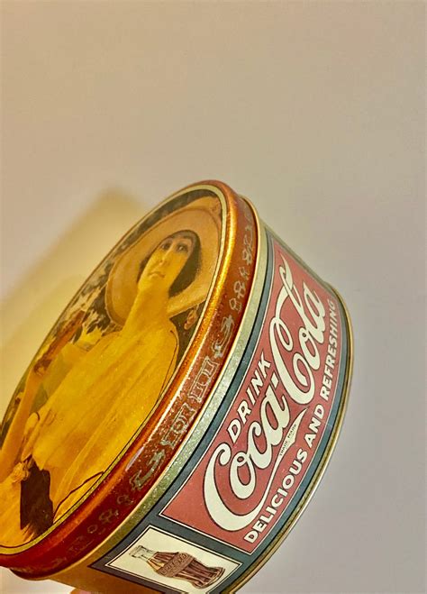 coca cola tin peoples graphic design archive