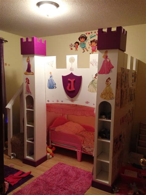 Princess Castle bed with storage | Ana White