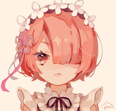 Ram🌸💕 #art#digitalart#illustration#rezero#ram#fanart | Anime, Anime art ...