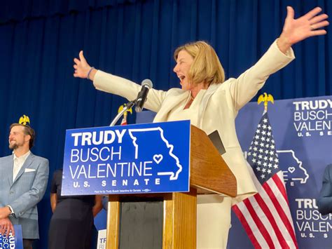 Beer heiress Trudy Busch Valentine captures Missouri Democratic