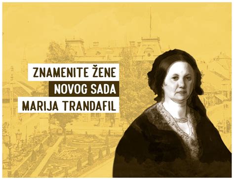 Znamenite žene Novog Sada - Marija Trandafil - Turistička organizacija ...