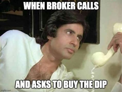 Meme of the Day: When everyone keeps asking you to buy the dip