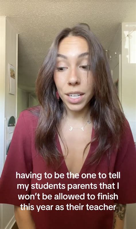 Teacher Sophia DeLoretto-Chudy says fired over TikTok video