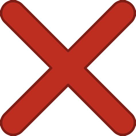 Free red x clipart, Download Free red x clipart png images, Free