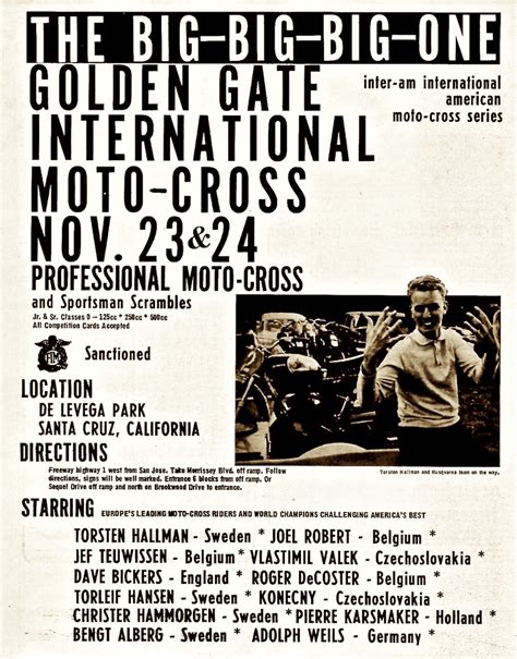 SEHEN SIE SICH DAS INTER-AM 1968 IM DE LAVEAGA PARK IN SANTA CRUZ AN