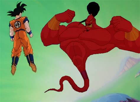 Goku vs Jafar Genie 1 by KITTENTEENTITANS on DeviantArt
