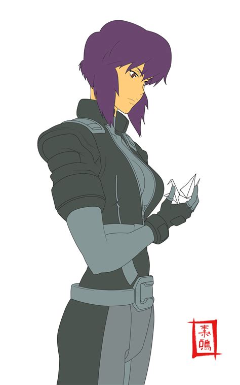 Motoko Kusanagi by Dairugger on DeviantArt