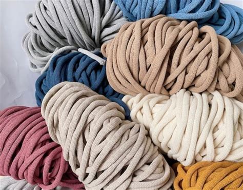 9 Mm Cord Cotton Macrame Yarn Macrame Macrame Rope Many - Etsy