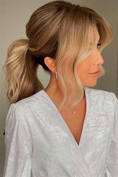 Messy Ponytail Side Bangs : Everything You Need To Know