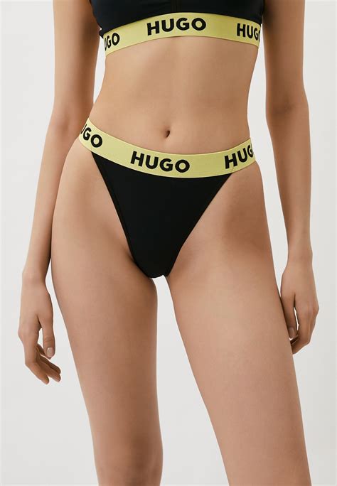 Трусы Hugo THONG CASUAL S., цвет: черный, RTLADI626901 — купить в ...