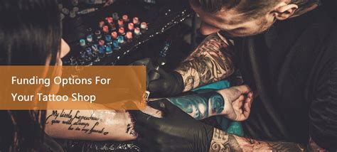 tattoo shop loans small business funding