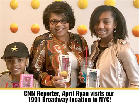 CNN Reporter, April Ryan visits our 1991 Broadway location in NYC ...