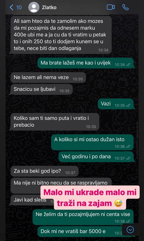 BRUTALNO! Tamara Bojanić javno optužila dečka za dug od 20.000 evra