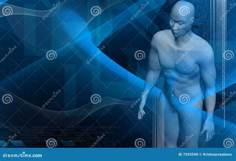 Neuron and human body stock illustration. Illustration of behaviour ...