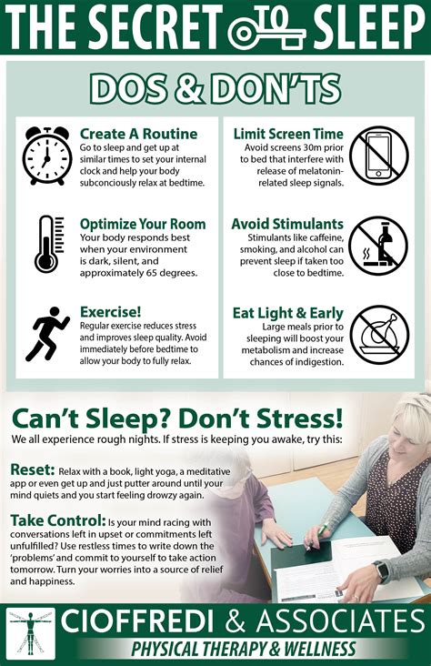 The Secret To Sleep: Tips & Tricks For Your Night – Cioffredi & Associates